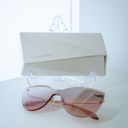 Óculos Swarovski Rosê