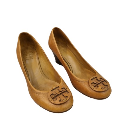Sapato Tory Burch Anabela Caramelo