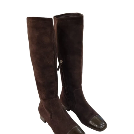 Bota Tod's cano Médio Camurça Marrom