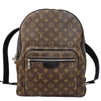Mochila Louis Vuitton Josh Monograma e Preto