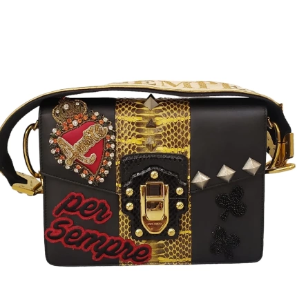 Bolsa Dolce & Gabbana Lucia Sacred Preta